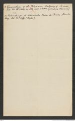 k.k. naturhistorisches Hofmuseum, Intendanzakten 1885-1896 (Hauer), Aktenzahl Z.104-109/1894, Seite 2